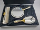 Oneida Silver Plate Vanity Set Of 3 Mirror Comb   Brush Nib