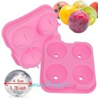 Diy Sphere Ice Cube Ball Maker Tray Silicone Round Mold Bar Whiskey Cocktails