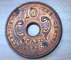 1964 British East Africa 10 Cents
