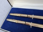 Westinghouse 25 Years Of Service Silver Chrome Anson Pen   Pencil Set Vintage
