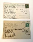 Vintage Child Portrait Postcards  1900s Nebraska Rppcs - Named