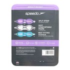 Speedo Adults Swim Goggle Triple Pack - Purple  Clear  Blue