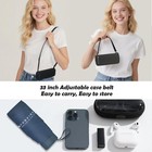 Mini Umbrella For Travel Compact Folding Windproof  Compact  Ss-navy Blue