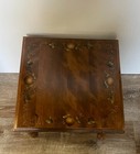 Vtg Wood Nesting Tables Tradition Apple Painting Decor Set Of 3