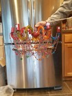 New Gypsy Chandelier Boho 6 Light Arms Multi Coloured Lm241 Girl s Room Pink