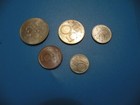 Vintage Norway Coin Lot 5 Coins  O15