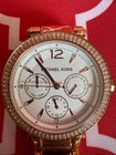 Michael Kors Ladies Watch Mk5781 Parker Rose Gold Crystals Extra Links   Working