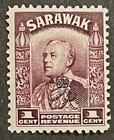 Travelstamps  Sarawak Stamps Sg 150 Mint  Og  Hinged  1c Op Mogh