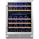 Yeego 24  Wine Cooler Fridge 40-65  f Freestanding Or Built-in For Champagne wine