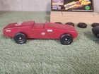 Vintage Boy   Cub Scout Pinewood Derby Cars   2 Finished - 1 Unfinished   