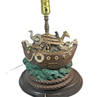 Vintage Nursery Lamp Noah s Ark Table Lamp