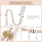 Wedding Lasso Rope handfasting Cord For Wedding With Pendants Lazos Para Boda We