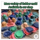 Handmade Latex Rubber Mold Ykm-l5008 Small Celtic Skull Plaster  Halloween