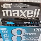  lot Of 4  Maxell 8mm Gx-mp 120 Min  Camcorder Tapes High Quality Video New