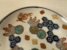 Antique Japanese Porcelain Plate W  Bird   Floral Decoration