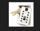 Kidde 1413 Lock Box slimeline-white surface pushbutton 2 Keys - Nib