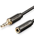 Fospower 3 6 10 15 25ft 3 5mm Male Female Headphone Stereo Audio Extension Cable