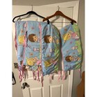Vintage 4 Pc Precious Moments Babies   Owls  Baby Girl Nursery Crib Bedding Set