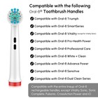 4 16pcs Precision Electric Toothbrush Replacement Fit For Oral Braun Brush Heads