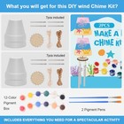 2-pack Diy  Wind Chime Craft Kit For Kids Ages 6   12