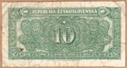 S4 - Czechoslovakia 10 Korun 1950 Fine     Very Fine Banknote P  69 - Sb-500693