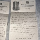 Vintage 1927 Letter Hotel Knickerbocker Letterhead Times Square New York City Ny