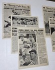 Vintage 1947 Chicago Cubs News Newsletters Vol 12   5 Issues Mlb Baseball