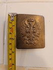 Spanish Civil War  Military Cereceda Eagle Crest Design Belt Buckle M 1943