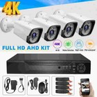 4ch 1080p Cctv Security Camera System Outdoor Camera Dvr Night Vision Monitoring