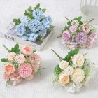 Silk Peony Artificial Fake Flowers Bunch Bouquet Home Wedding Party Diy Decor