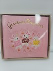 Vintage Cr Gibson Bunnies Picture Pink Grandmas Brag Book Nib 3 1 2x 3 1 2 Pics