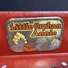Vintage 1930 s Little Orphan Annie Red Metal Child s Toy Stove Collectible
