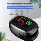 Oximeter Finger Clip Spo2 Heart Rate Blood Oxygen Saturation Monitor Meter