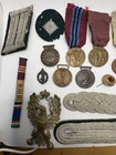 Lot Of German And Italian Ww2 And Ww1 Medals And Insignia