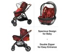 Baby Mosquito Net For Stroller  Bassinet   Car Seat Spacious Design With Zipper