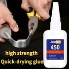 5sec Super Glue Strong Instant Adhesive Quick Dry For Shoes Glass Metal Wood  