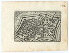Antique Map  lucca   italy  Francesco Valegio-d  Rascicotti  C 1598