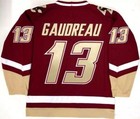Retro Gaudreau  13 Hockey Jersey High School Custom Name Sewn Youth men S-6xl