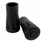 2pc 5 8  Reinforced Rubber Replacement Tip Cap Hiking Walking Stick Cane Walker