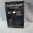 Calvin Klein Mens Medium Microfiber Stretch Low Rise Trunk Wicking 3 Pack New