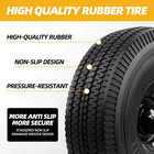 2pcs Upgrade 4 10 3 50-4 Flat Free Solid Rubber Tire And Wheel  10  Solid Tires