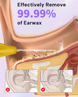Upgraded Ear Wax Removal Kit  One Piece Waste Tank - Ear Irrigation Flushing Sys