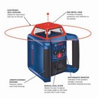 Bosch Grl2000-40hvk Revolve2000 Self-leveling Horiz vert Rotary Laser Kit