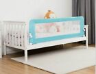 69  Breathable Baby Children Toddlers Bed Rail Guard Safety Swing Down Blue