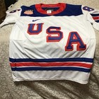 Nike Usa Hockey Jersey Team Usa J  Hughes  86 White Blue Red Player Jersey
