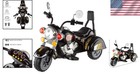Battery-powered Kids Motorcycle - 3-wheel Ride On With Reverse And Sound Effects