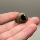 Ancient Roman Bronze Ring With Glass Insert