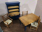 Vintage Dollhouse Miniature Concord Dining Lot 1 12 Scale Beautiful  