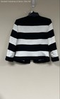 Nwt White House Black Market Women s Striped Fringed Blazer Jacket Sz 8