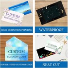 5000pcs Custom Full Color Business Cards Double-sided Printing Waterproof